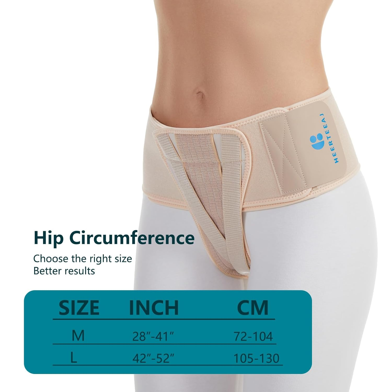 Pelvic Support Belt Uterus Support Belt Women'S Brace for Treating Dropped Bladder, Uterine Prolapse, Vulvar Varicosities, Postpartum and Symphysis Pubis Dysfunction image number 6