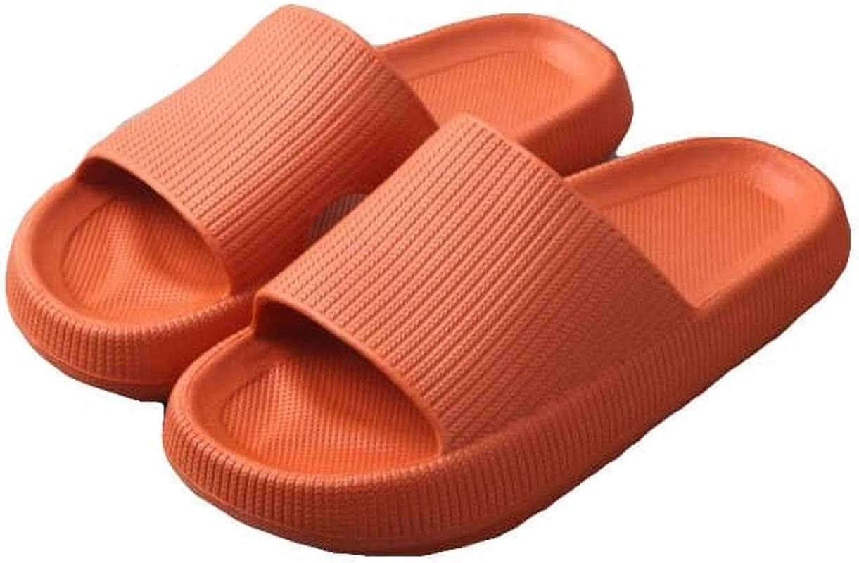 Pillow Slides Sandals Non-Slip Ultra Soft Slippers Cloud Shower EVA Home Shoes image number 5