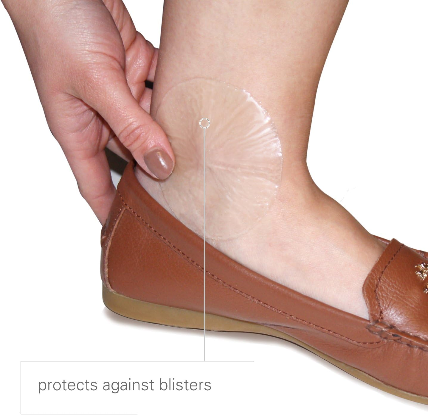 Spenco 2Nd Skin Circles Soothing Protection for Blisters, Hot Spots and Skin Irritations, Gel Circles 48-Count image number 4