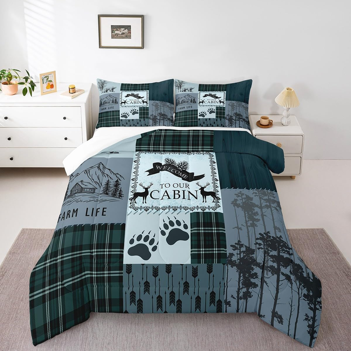 Manfei Cute Unicorn Comforter Set King Size, Pink Blue Glitter Princess Bedding Set 3Pcs, Girls Woman Bedroom Decor, Cartoon Kawaii down Comforter for Kids, Girly Dreamy Duvet Insert, 2 Pillowcases