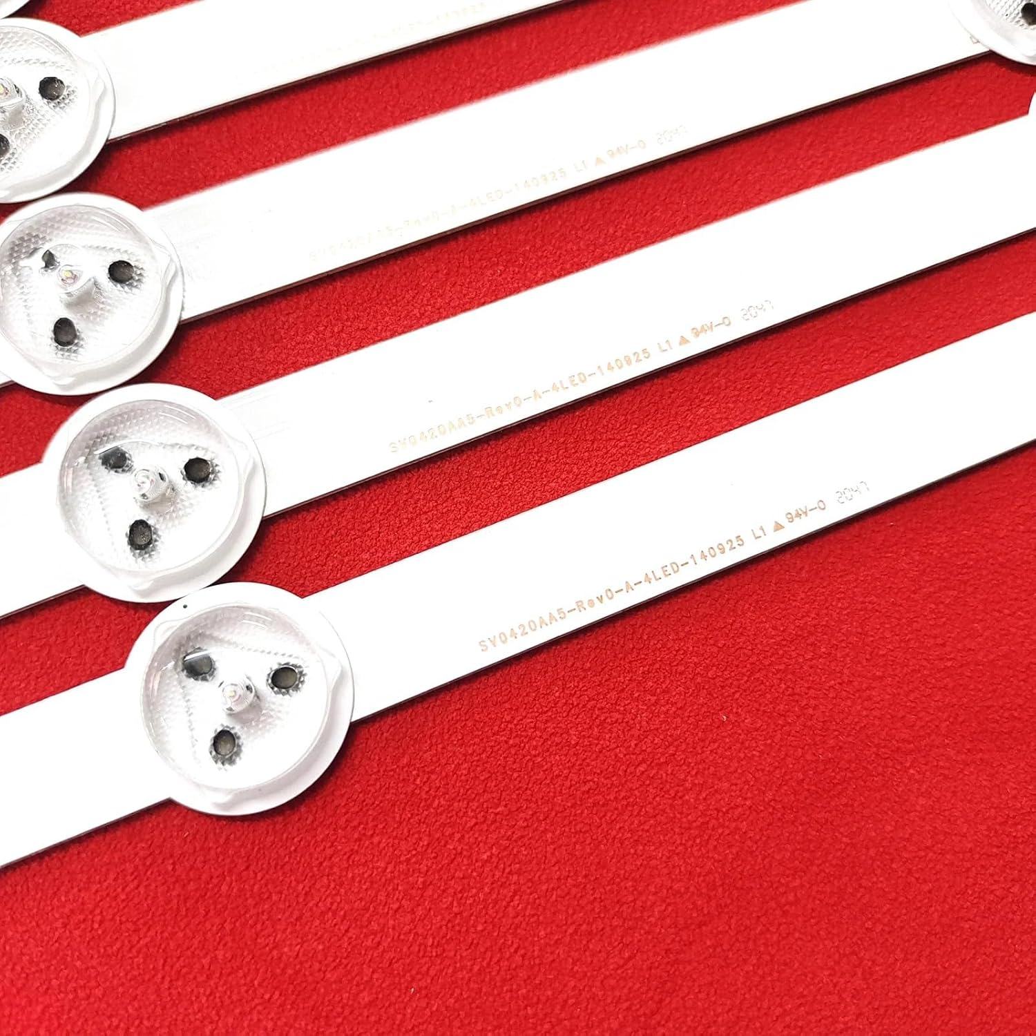 LED Strip Compatible with Panasonic 42"TV TX-42AS500B TX-42ASW504 TX-42AW404 TX-42AW400 TH-42LFE7U SV0420A88 SV0420AA5 LC420DUE FG A1 image number 1