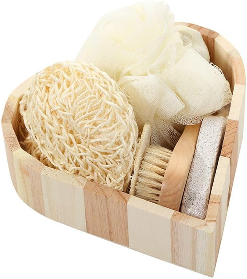 RUTREZOGO Dry Brushing Body Brush, Exfoliating Body Scrubber with Massage Nodes for Shower or Bath, Dead Skin Remover for Lymphatic Drainage, Circulation & Smooth Skin image number 1