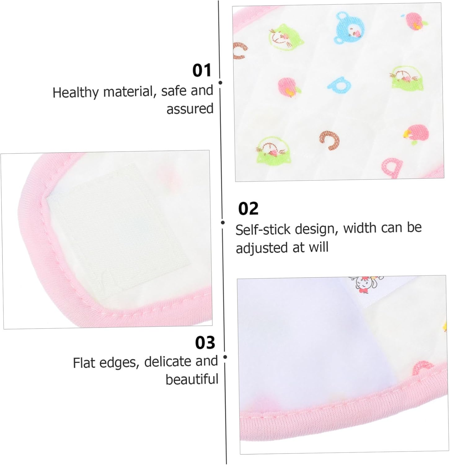 UPKOCH 3Pcs Protect Umbilical Cord Bellybands for Newborn Cotton Bellyband Navel Band Comfortable Stomach Wrap image number 1