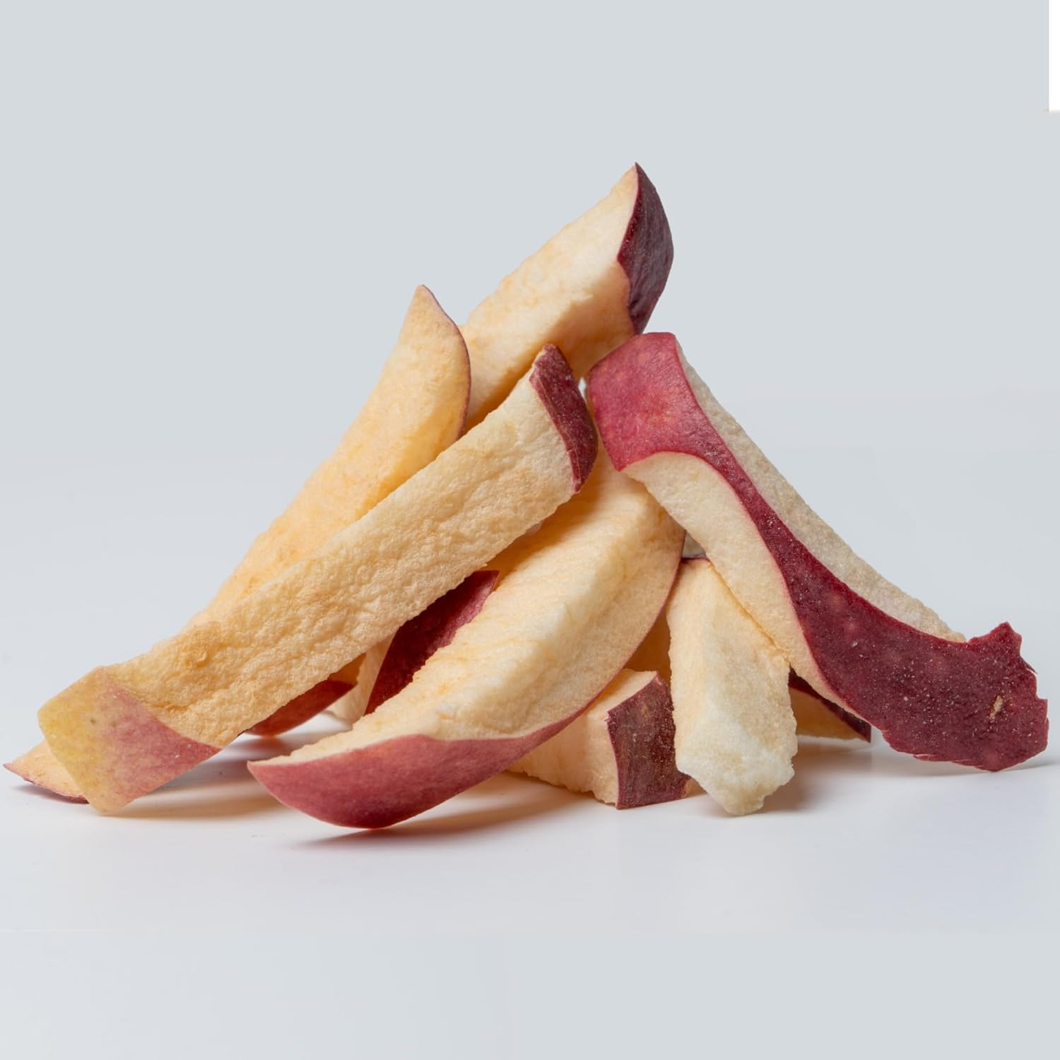 Apple Fruit Snacks, Crunchy Freeze-Dried Apple Sticks, Value Pack of 6 X 20G Snack Packs, No Added Sugar image number 1