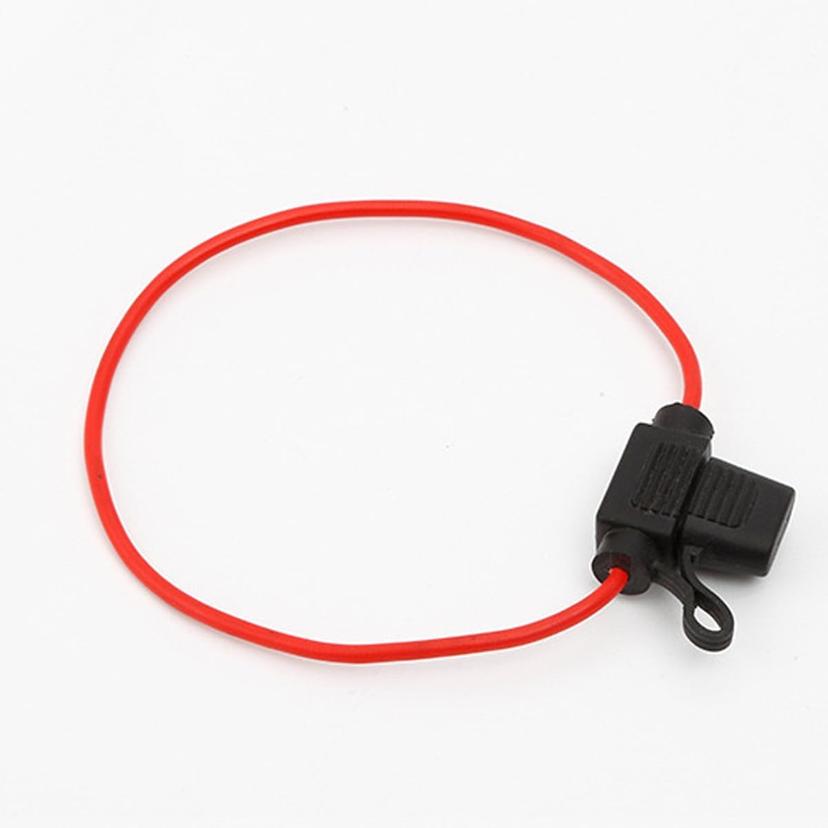 10 Pack Waterproof Inline Fuse Holder 12V 30A for Standard Car Fuse, 12Gauge AWG Wire, Fit for ATO ATC Medium Blade Fuse