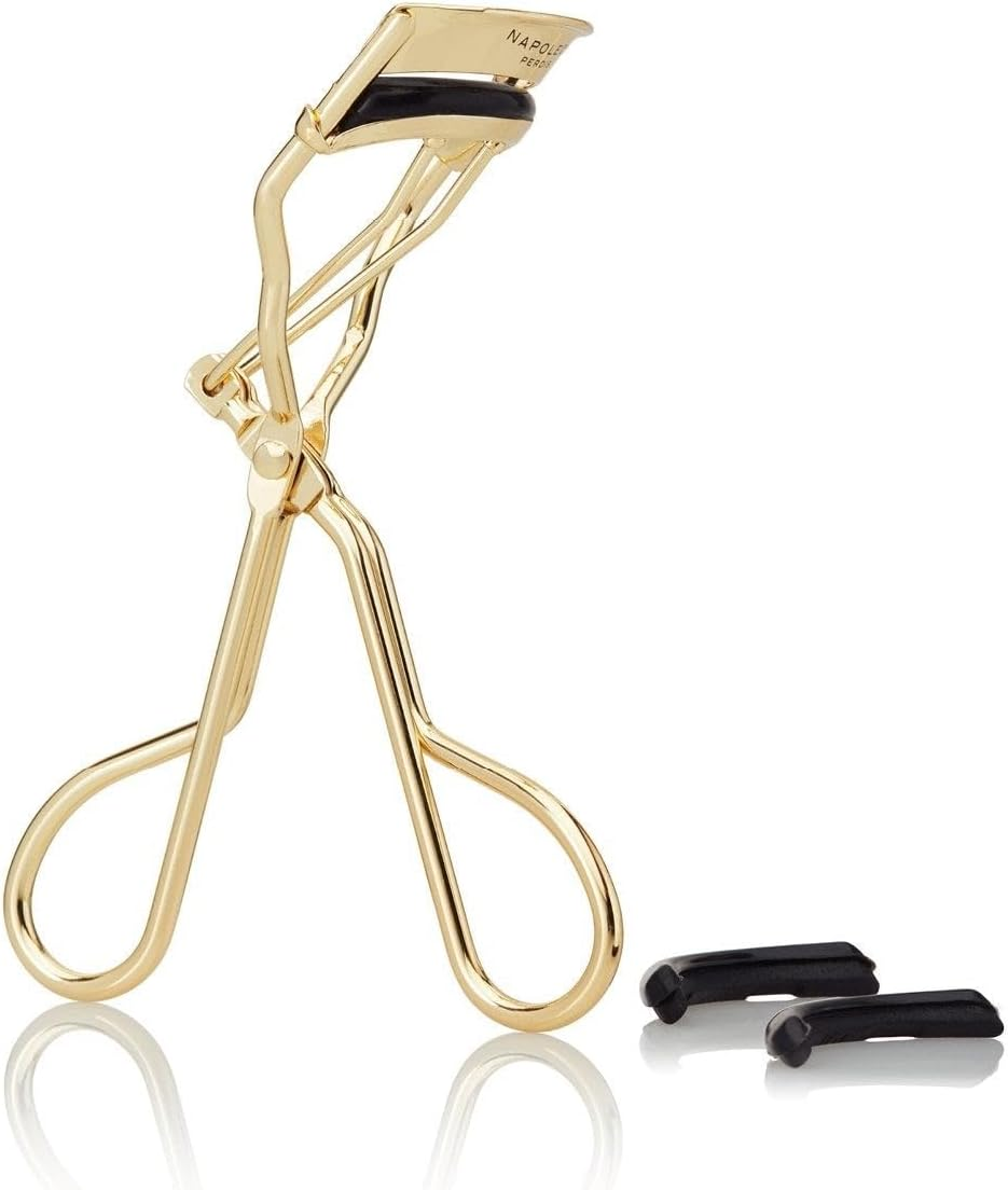 Napoleon Perdis Curl Gurl Eyelash Curler | Lift + Volumise Lashes Naturally | Professional Slimline Lash Tool | Long-Lasting Curl | Suitable for All Eye Shapes | Gentle Silicone Pads | (1 Count)