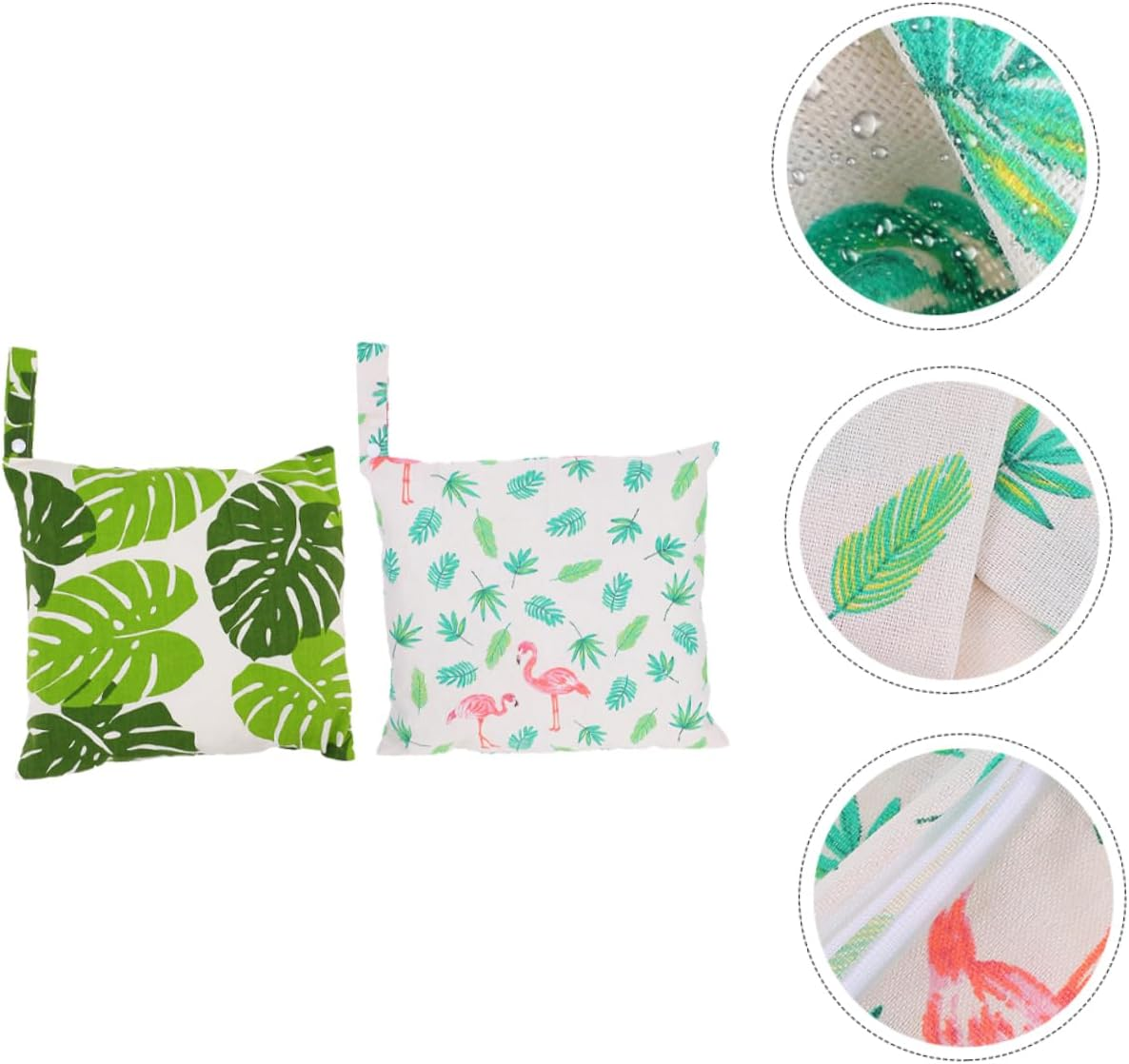 ERINGOGO 4Pcs Portable Diaper Storage Bags for Nappies for Travel Shopping and Daily Use and Wear-Resistant Organizer image number 4