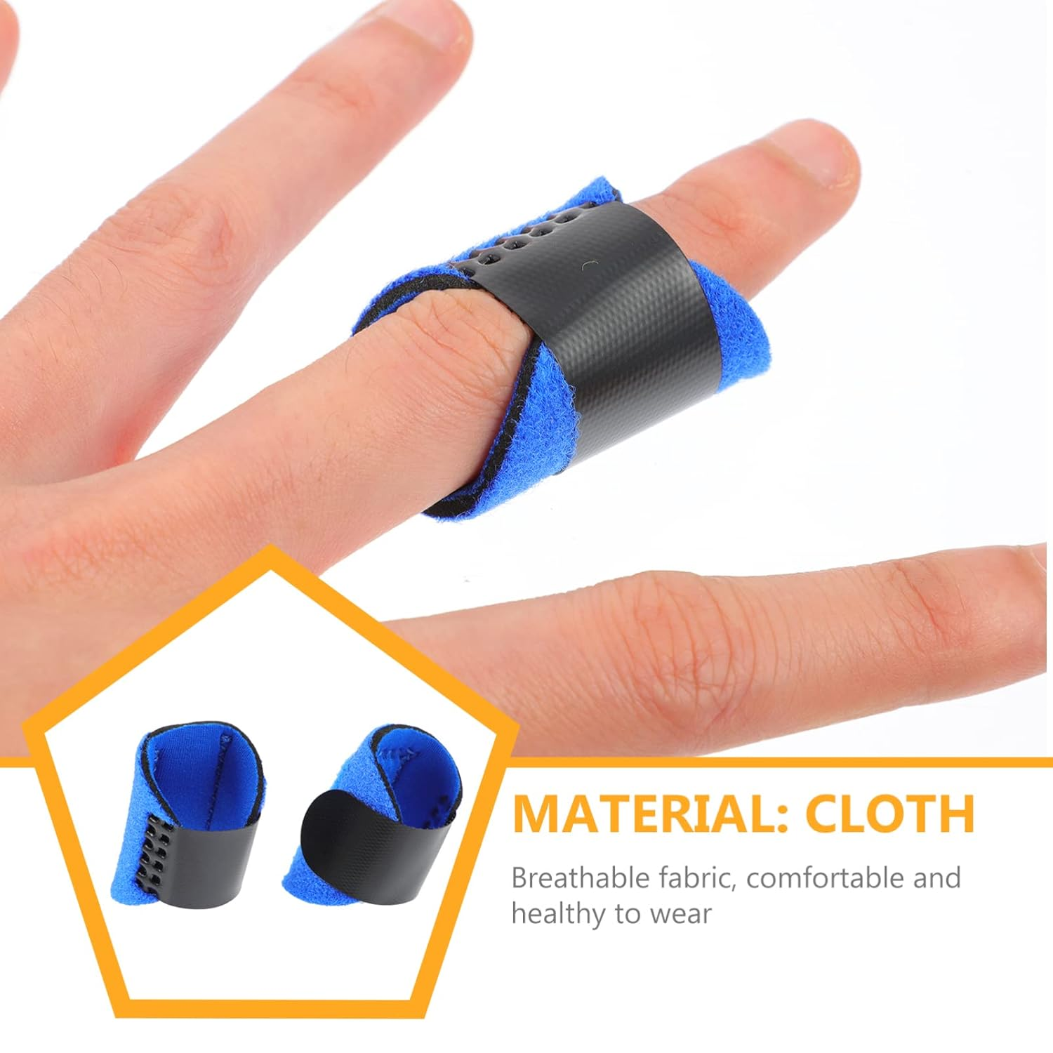 2Pcs Splint for Mallet Support Braces with Support Bar for Relief and Stabilization image number 3