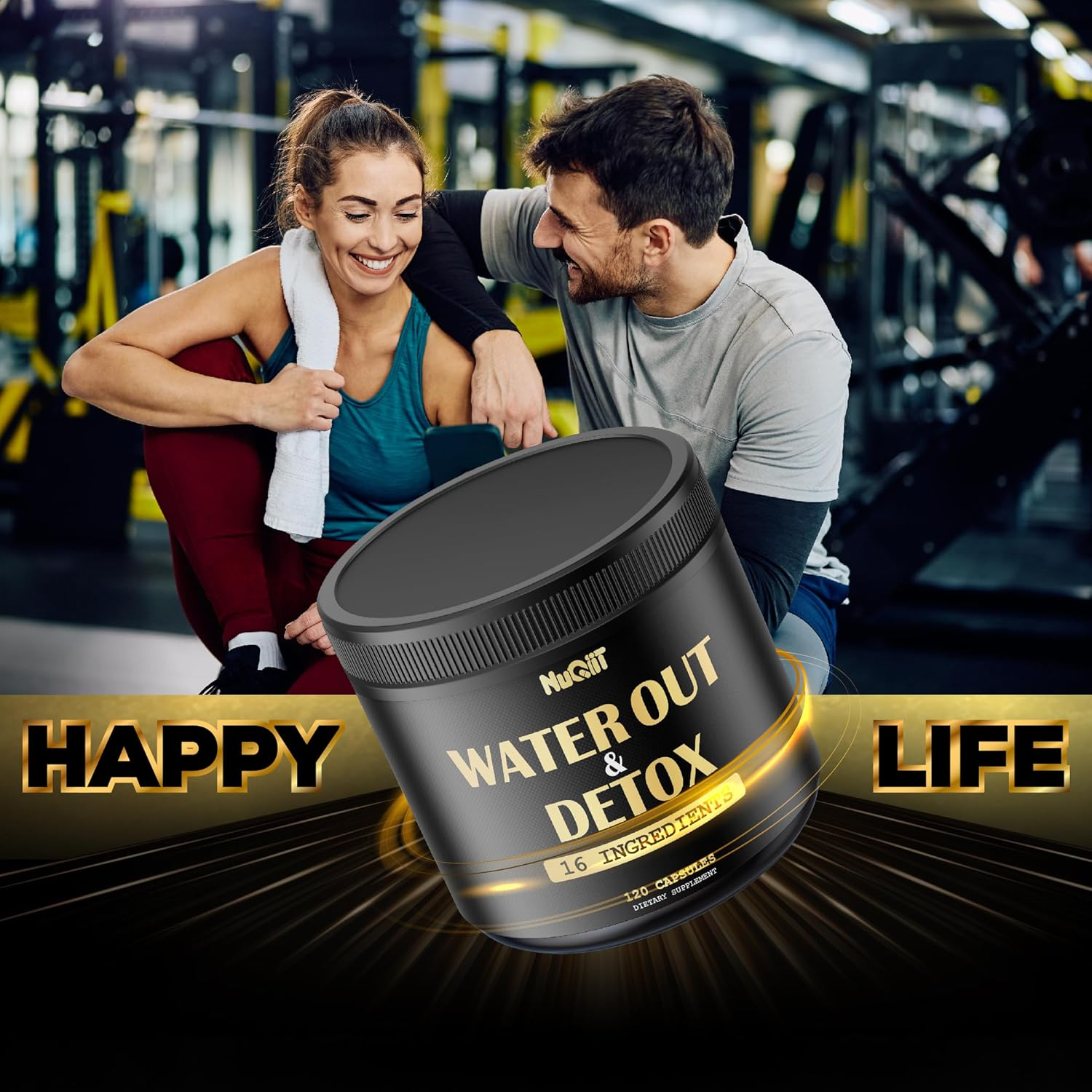 Water Out Supplement with Dandelion Root, Apple Cider Vinegar & More - 120 Capsules for 2-Month Supply image number 2