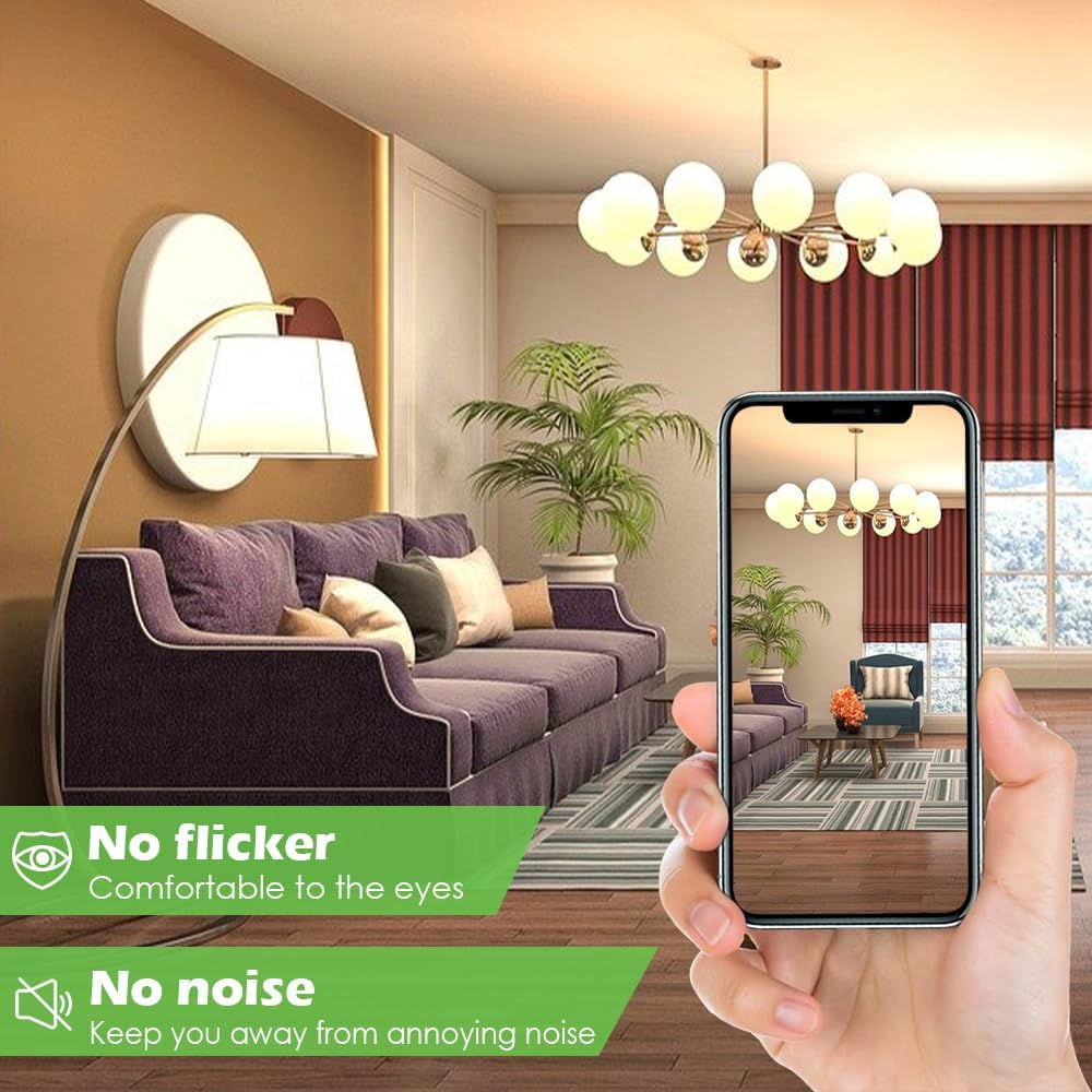 E27 LED Light Bulbs P45/G45 Super Bright 8W Replaces (70W Incandescent Bulb) 880LM 2700K Warm White 360 Degree Light Angle 240V Light Bulb Spherical Energy Saving Lamp 6Pack