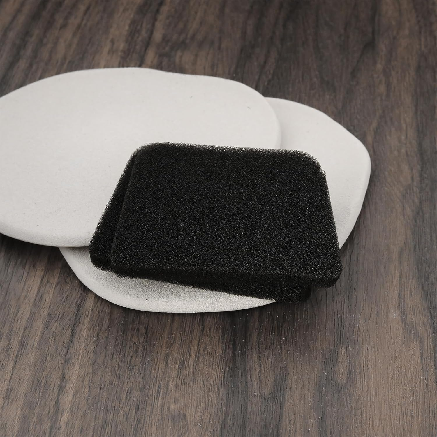 Ecsing 2Pcs Air Cleaner Element Filter for EM2650LH, Part 443171-4 Compatible with Makita