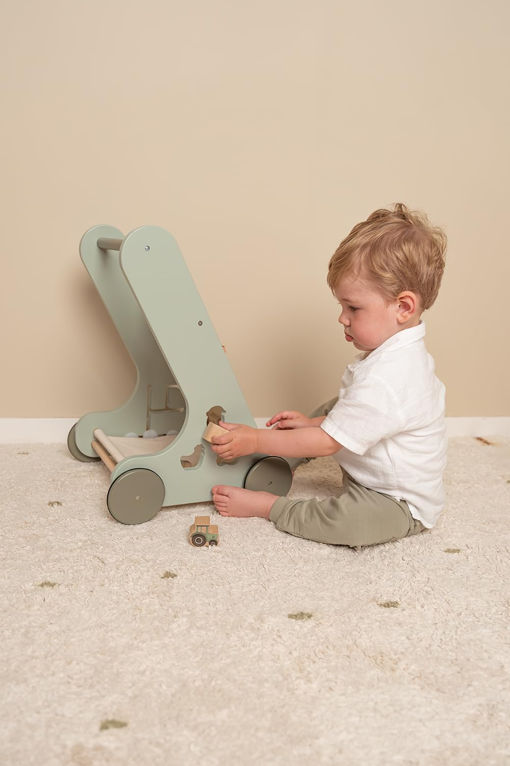 Little Dutch Little Farm Multi-Activity Baby Walker image number 4