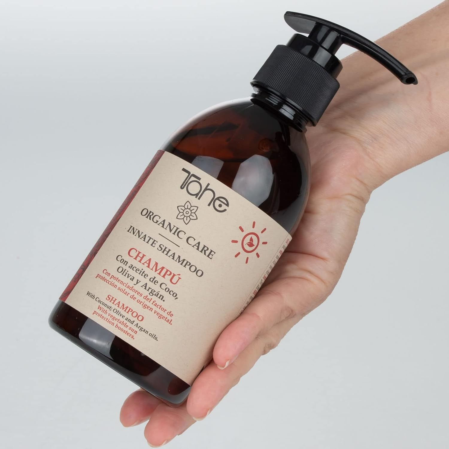 Tahe Organic Care Solar Nonborn Shampoo 300Ml image number 3