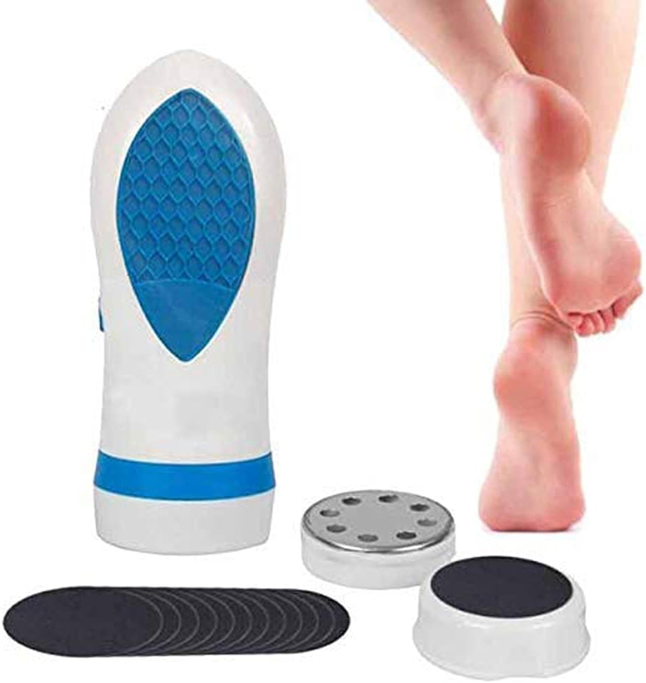 Eco Shopee P 168-300 Pedi Spin Personal Pedi Foot Care Callus Remover for Hard Cracked Skin.(White) image number 2