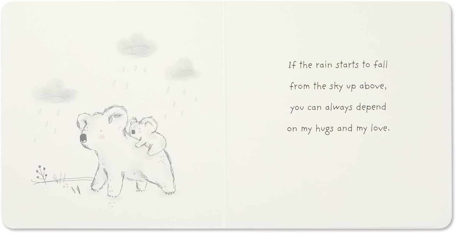 Hallmark &lsquo;I'Ll Always Be There Board Book&rsquo; with Koala Blanket Set - Comforter Set for Children/New Baby Comforter with Detachable Koala. Soft Cotton Lovey Blanket Baby Gift image number 1