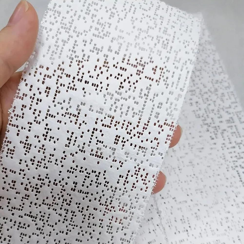 Plaster Bandages, 6 Rolls of 106 Inches, 2 Inch Width, Breathable Gauze Strips for DIY Crafts, Belly Cast, Body Molds, Mask Making, Scenery Art