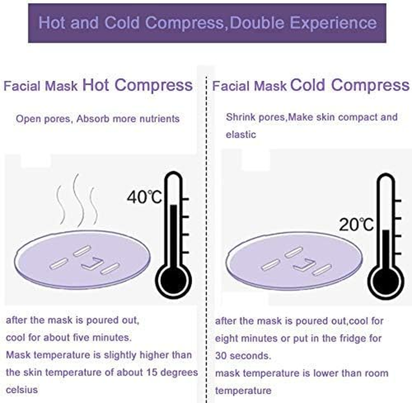 Face Mask Machine, Intelligent DIY Mask Maker for Collagen Fruit Vegetable Automatic Face Cream Making for SPA Face Mask Skin Care (Color : #01-White) - White image number 2