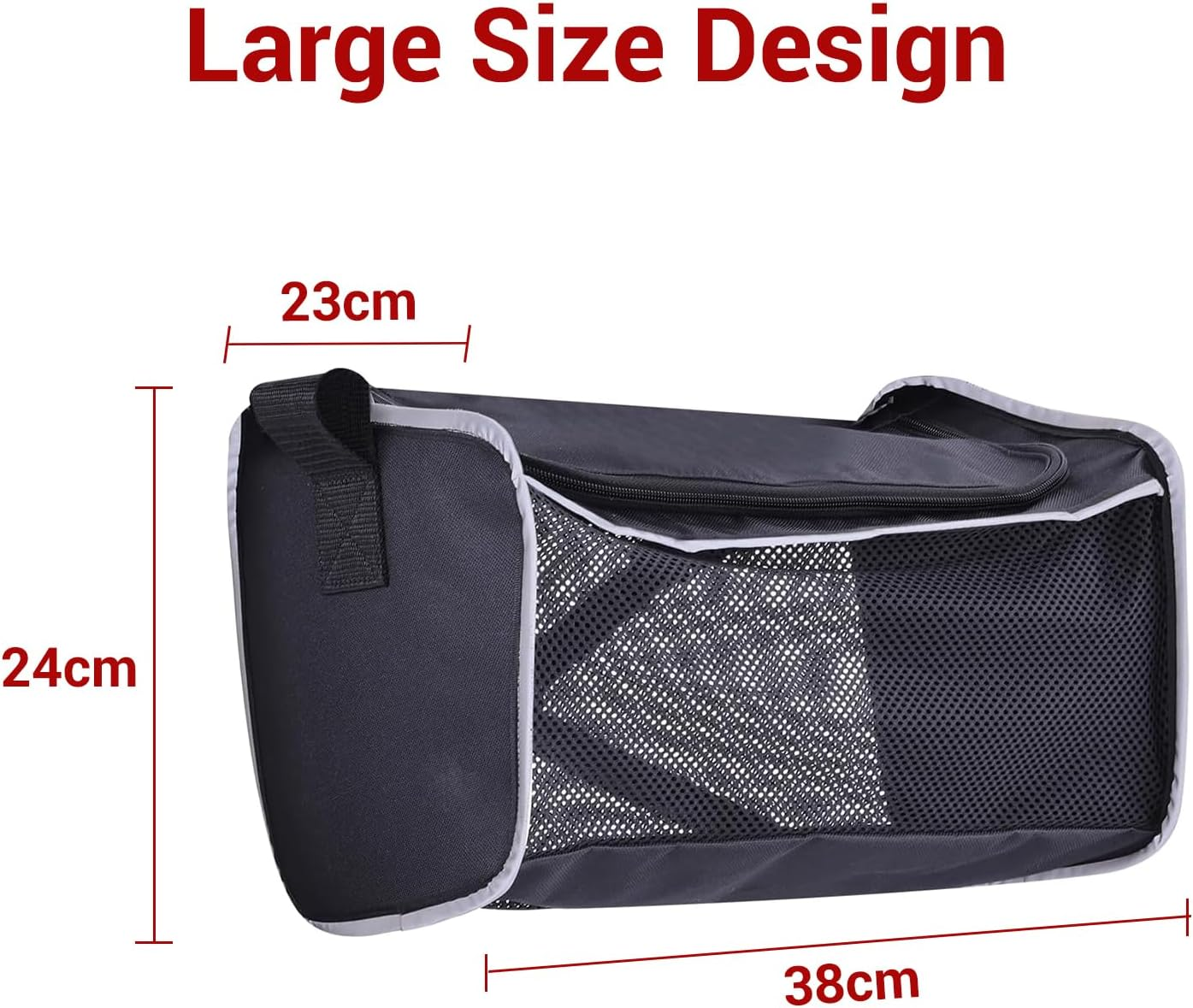 Altus 10-Inch Wheel Euro Walker Rollator Front Bag image number 2