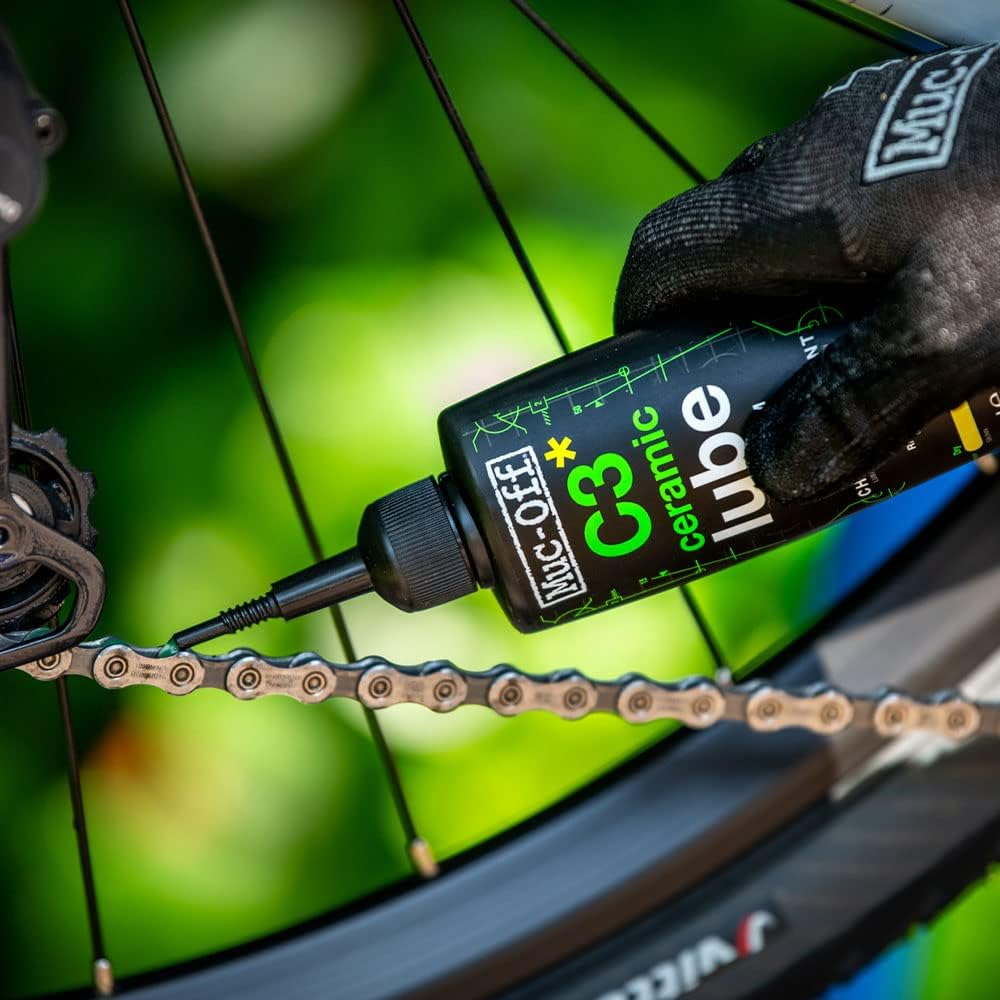 Muc-Off C3 Ceramic Dry Bike Chain Lube for Dry-Weather Conditions 120Ml image number 2
