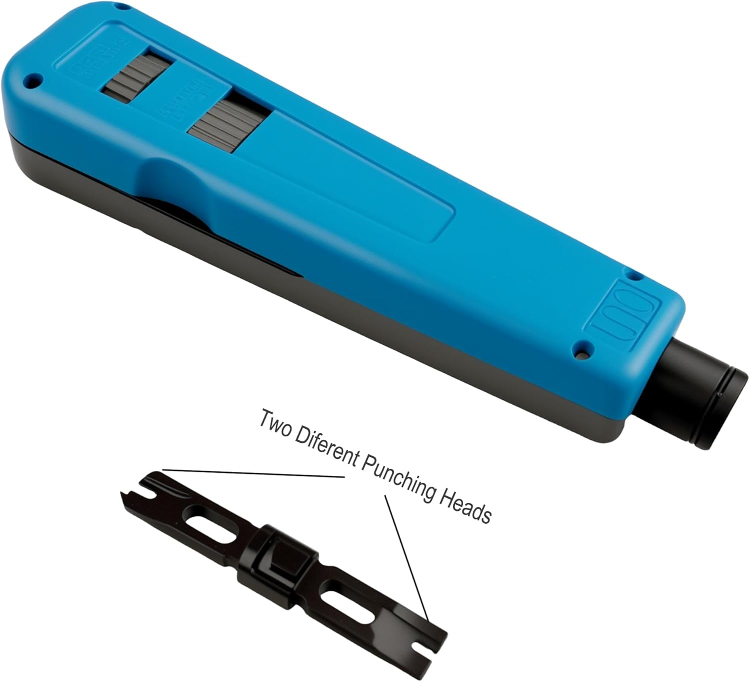 EFGTEK Punch down Tool for 110,88 Type Impact Ethernet Multifunction Hook for Telephone Terminal Insertion Seating Wire,For Cat 8, Cat 7, Cat 6A, Cat 6, Cat 5E, Cat 5 Network image number 3