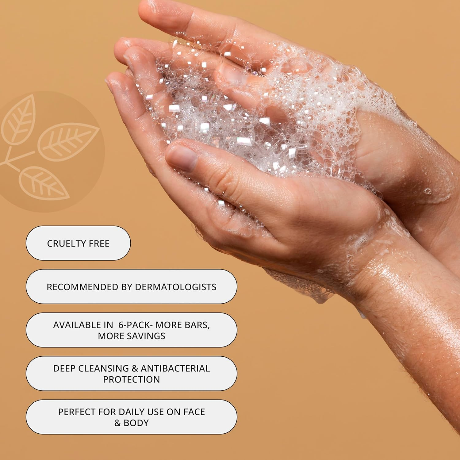 Cuticura Medicated Anti-Bacterial Bar Soap, Original Formula, 90Ml Bar (Pack of 6) image number 6