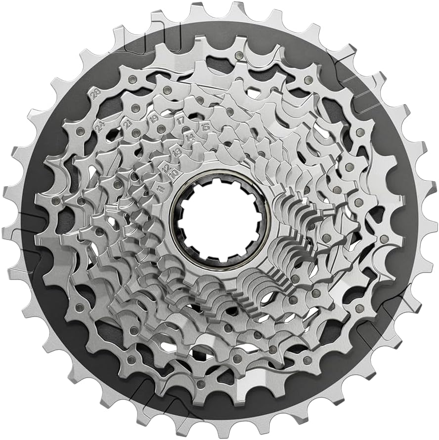 SRAM Force XG-1270 Cassette - 12-Speed, Silver, for XDR Driver Body, E1