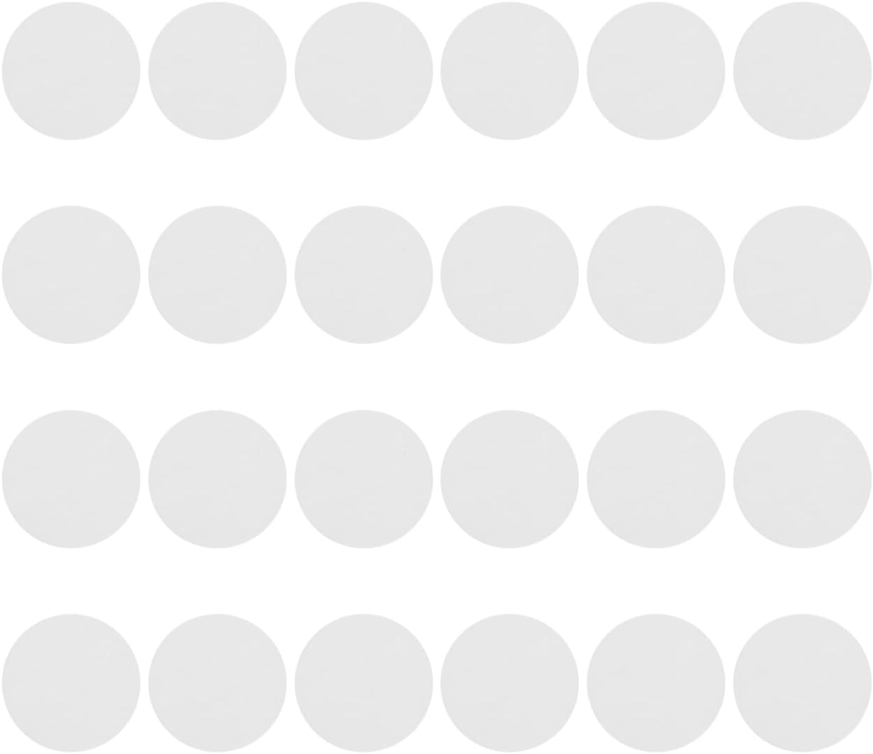 Mipcase 24Pcs Monotub Adhesive Filter Discs : Monotub Filters for Mushroom Cultivation - Mushroom Growing Supplies, 2.95X2.95X0.08In (White)