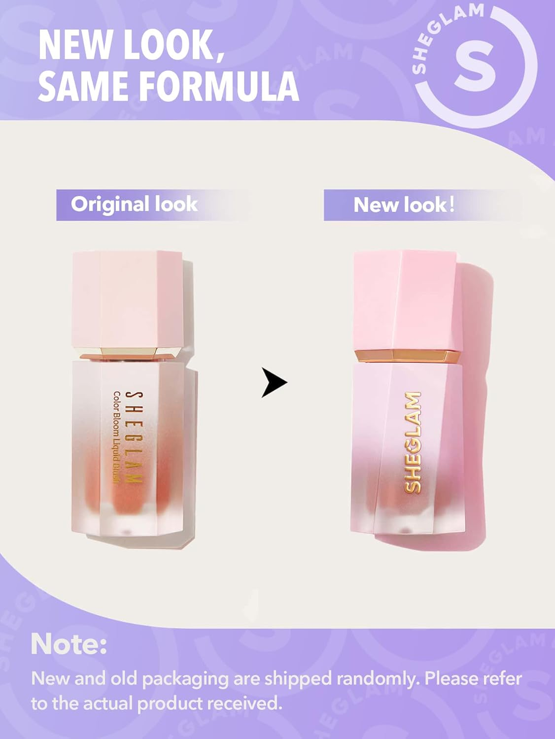 SHEGLAM Color Bloom Dayglow Liquid Blush Makeup for Cheeks Shimmer Finish - Devoted image number 3