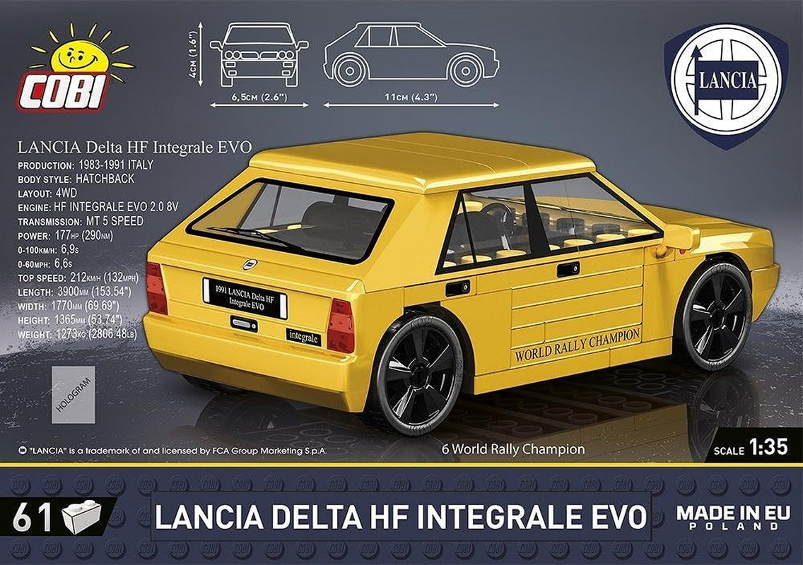 COBI 1991 Lancia Delta HF Integrale EVO Vehicle