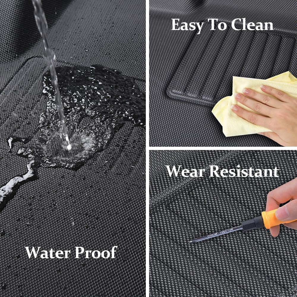 Evtrip Shark 6 PHEV 2025 Floor Mats Shark 6 PHEV RHD (3Pcs) Front+Rear Row Set Non-Slip Car Foot Pad image number 4