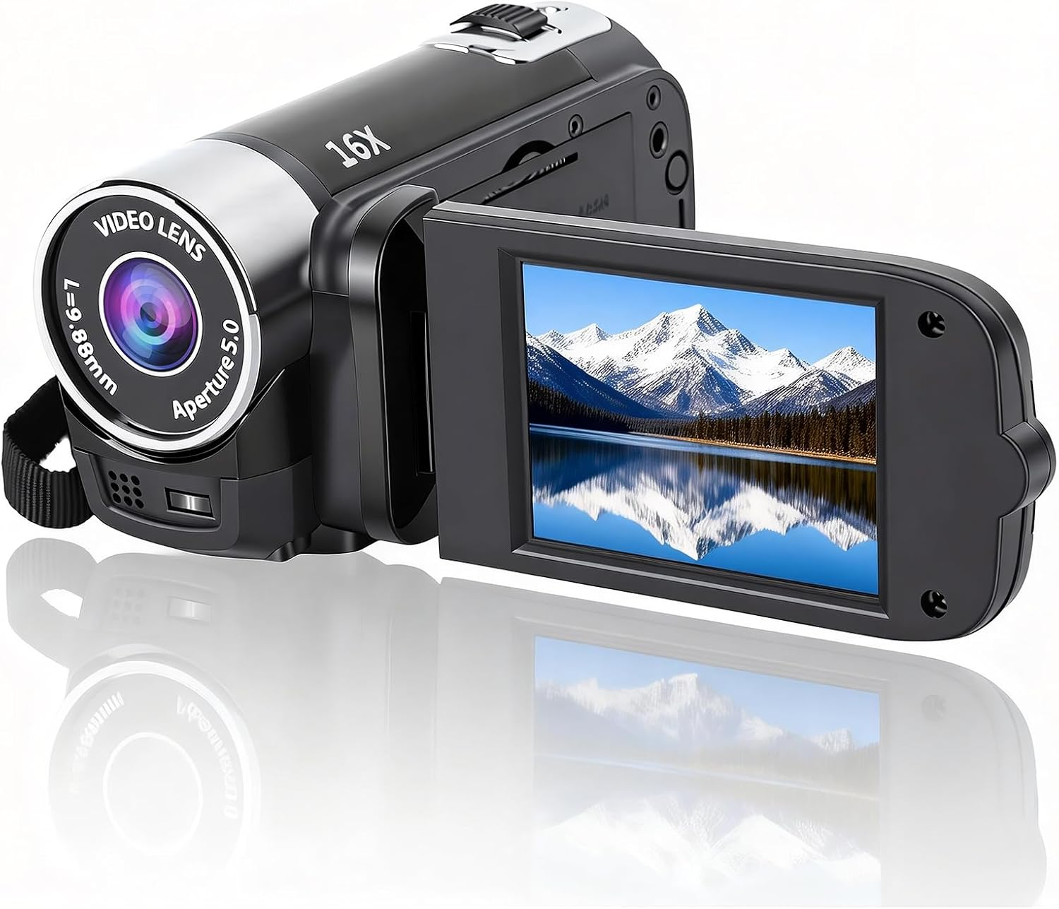 Video Camera for Kids, 1080P HD Digital Kids Camera Camcorder Video Recorder with 2.0 Screen for Boys Girls 3-10, 16X Zoom, Birthday Christmas Holiday Gifts