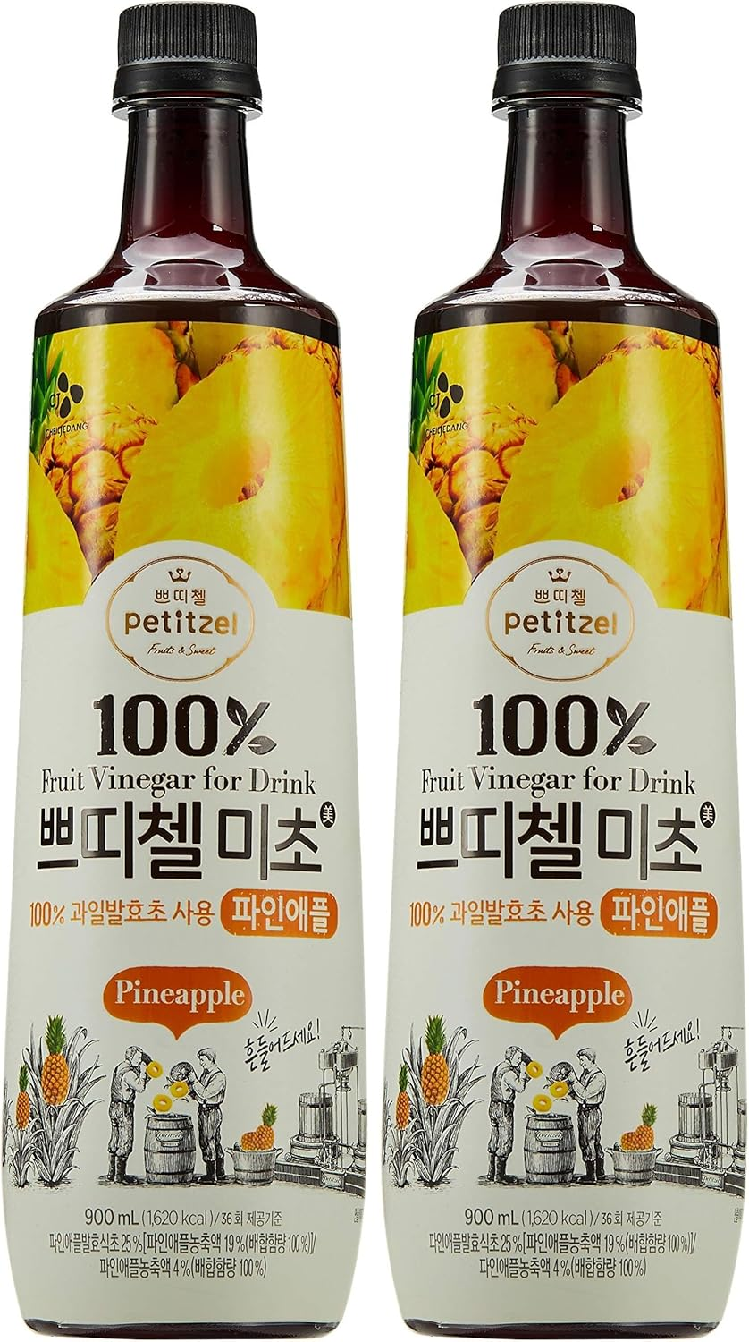 CJ Petitzel Micho Fruit Pineapple Vinegar 900 Ml image number 5