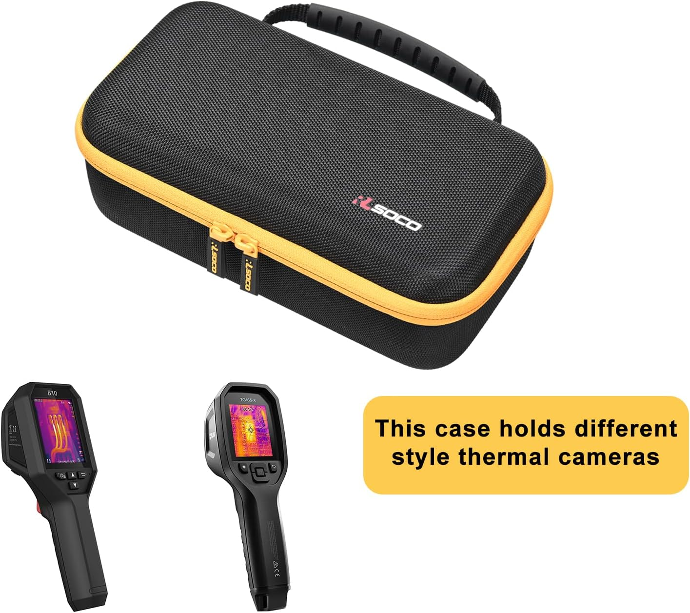 RLSOCO Carrying Case for HIKMICRO B10 Thermal Camera/Flir TG165-X Thermal Camera, Fits FLIR TG267, TG275, TG297 Thermal Camera image number 1