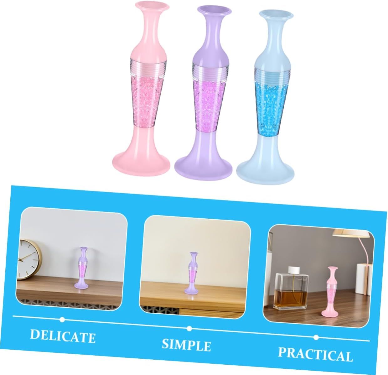 CIMAXIC 6Pcs Nail Art Stickers Diamond Pen Rhinestones Diamond Art Painting Tool Nail Tech Supplies