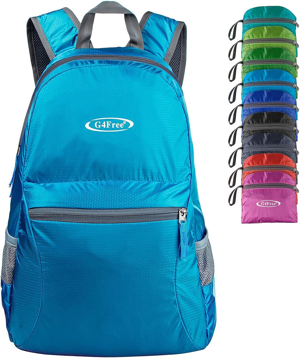 G4Free 20L Foldable Backpack Water Resistant Daypack for Outdoor Walking