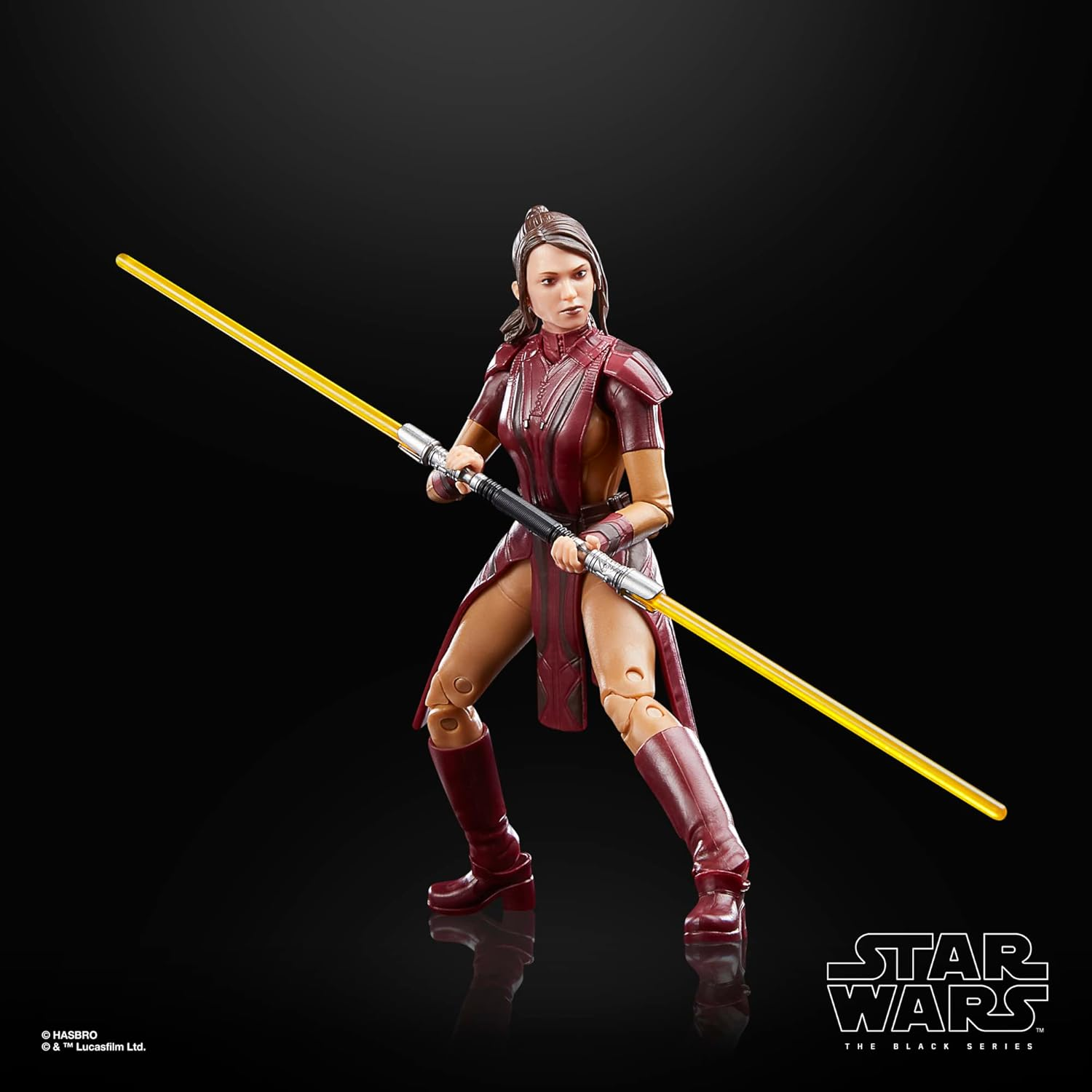 STAR WARS the Black Series Bastila Shan, Knights of the Old Republic 6-Inch Collectible Action Figures, Ages 4 and Up image number 6