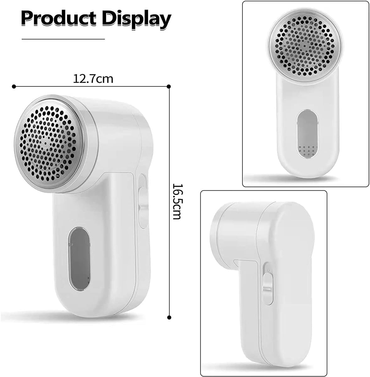 Annuoyi Fabric Shaver，Electric Lint Remover，Rechargeable Defuzzer，For Removing Lint and Pilling from Clothing, Furniture, Sweaters, Sofas and Blankets image number 1