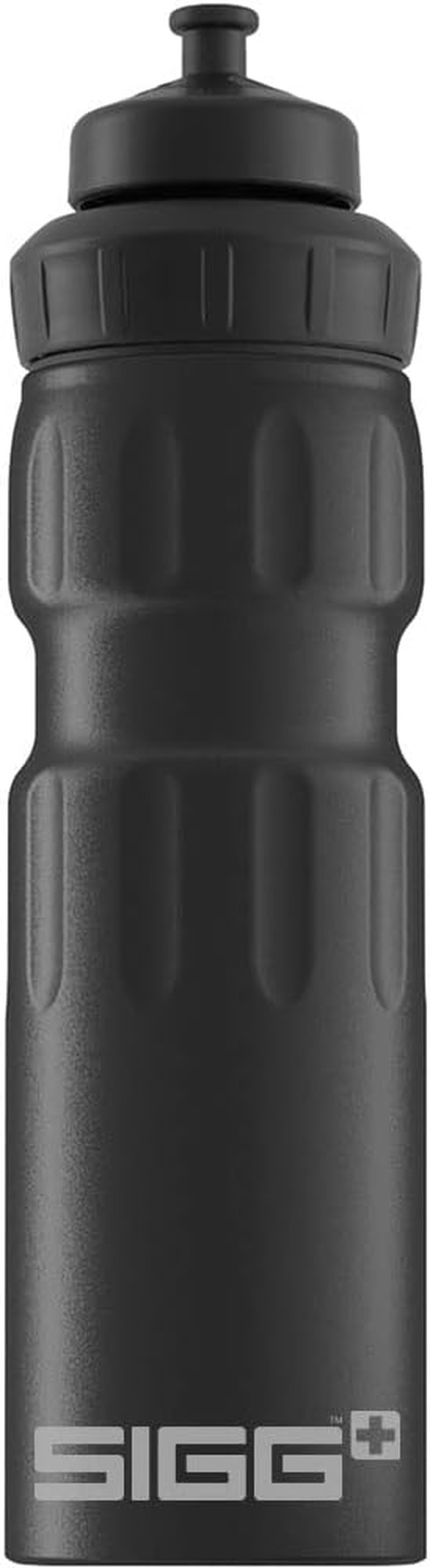 SIGG - WMB Sports Water Bottle - Made in Switzerland - with 3-Stage Sport Cap - Lightweight Metal - Gym, Biking - 25 Oz