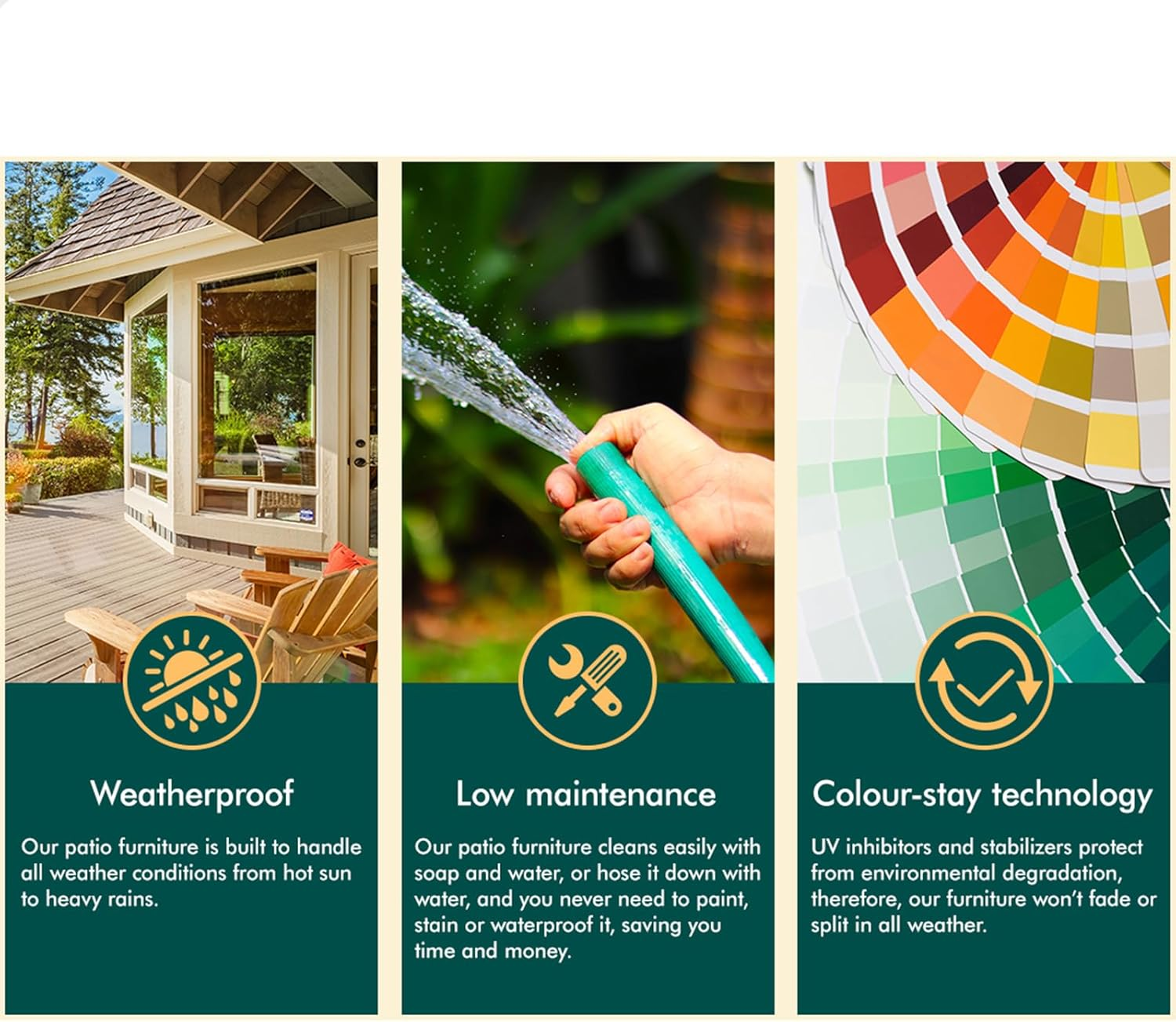 ALFORDSON Outdoor Patio Bistro Table Uv-Resistant R90X70Cm, round Coffee Table with Metal Frame for Lounge Conversation Set Furniture, Dining Desk for Outdoor Chairs, Black