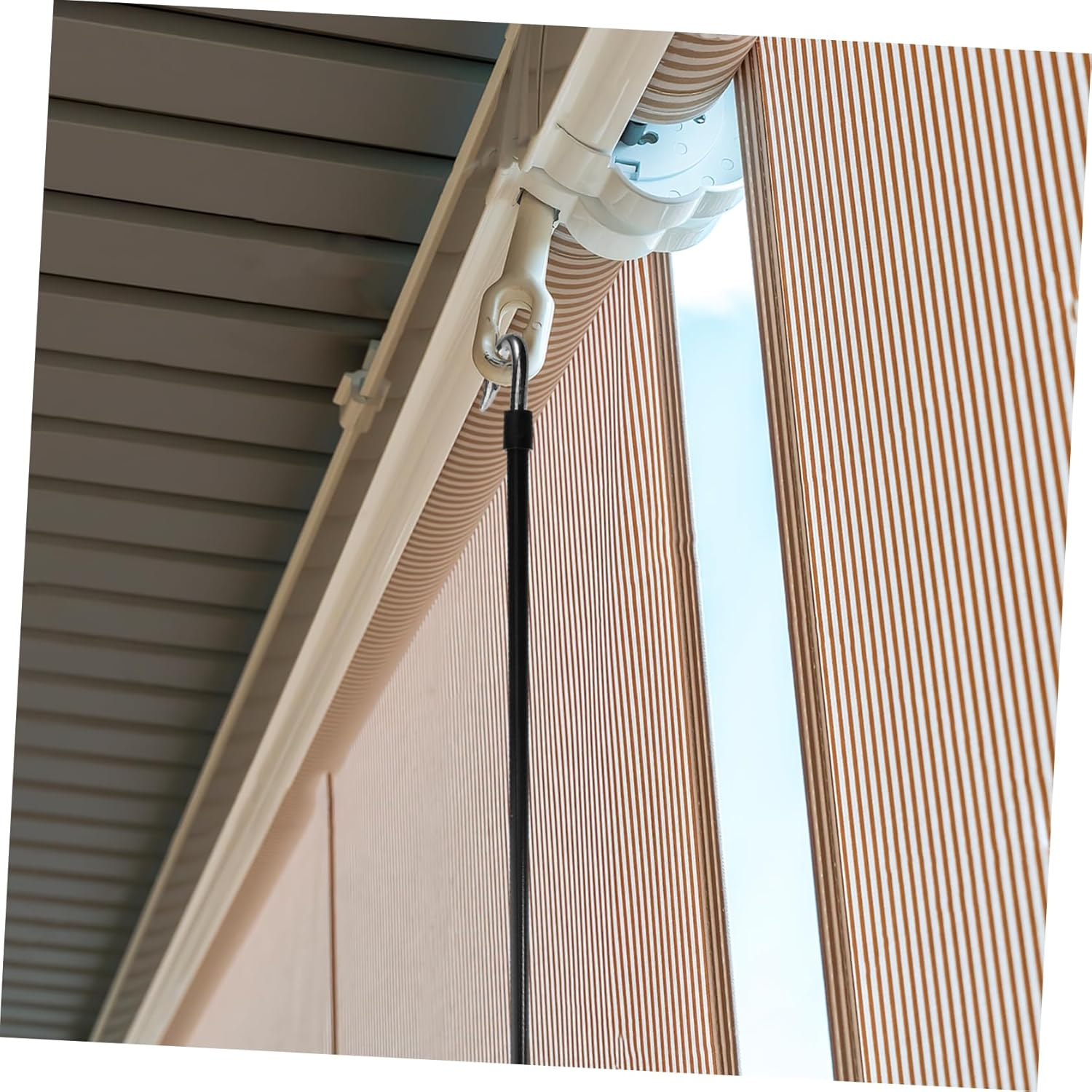 Kisangel Heavy-Duty Manual Awning Crank Handle Outdoor Shade Canopy Universal Replacement Wand Awning Manual Wand for Rv Awnings Retraction image number 2