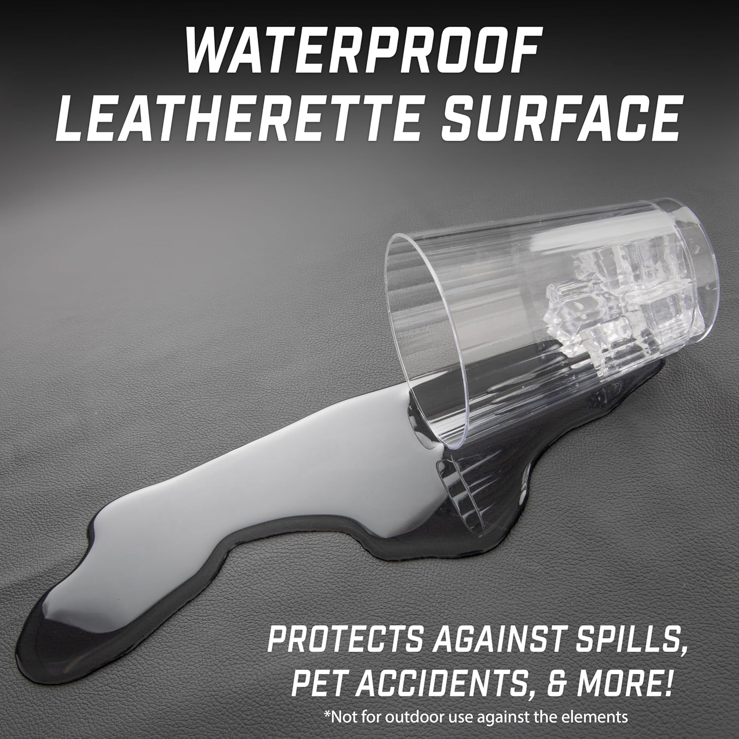 Gosports 7 Ft Premium Leatherette Pool Table Cover - Waterproof & Tearproof - Heavy Duty Indoor & Outdoor Billiard Table Cover - Black image number 2