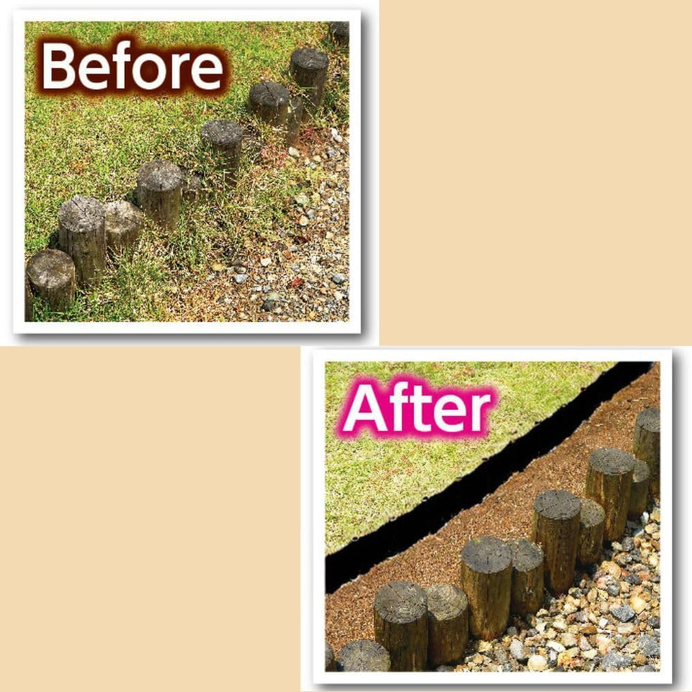 Green Pal Lawn Stoppers Set of 20 Grass Root Stoppers Soil Stoppers Soil Stoppers DIY Gardening Gardening (H14 Cm W 16 X D 1.3 Cm) Lawn Stoppers image number 3