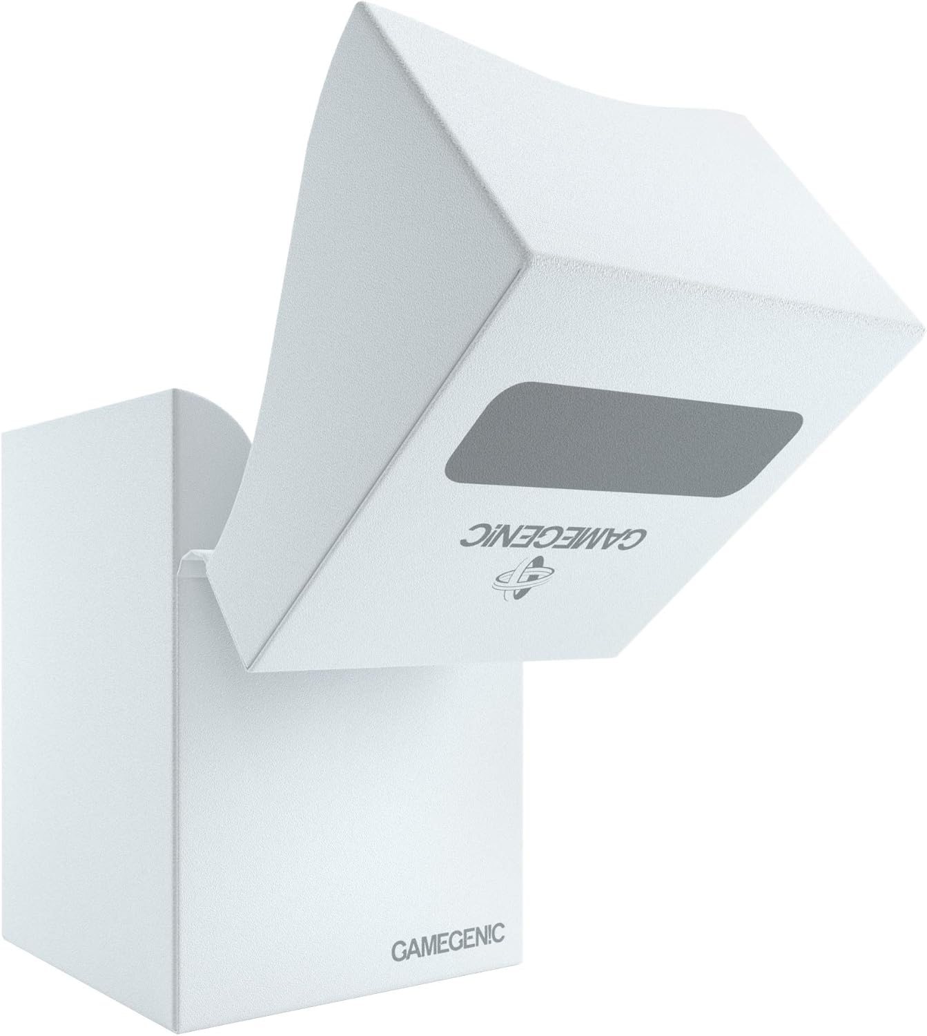 Gamegenic 100 Sleeves Card Deck Holder Box, White