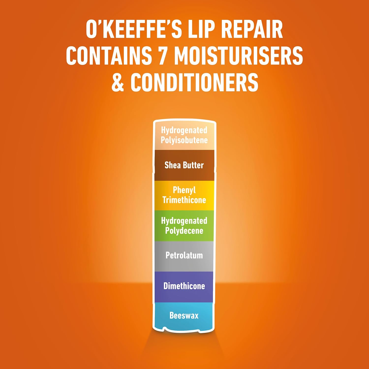 O'Keeffe'S Lip Repair SPF15 Balm, Opaque, 4.2 G (Pack of 3) image number 3