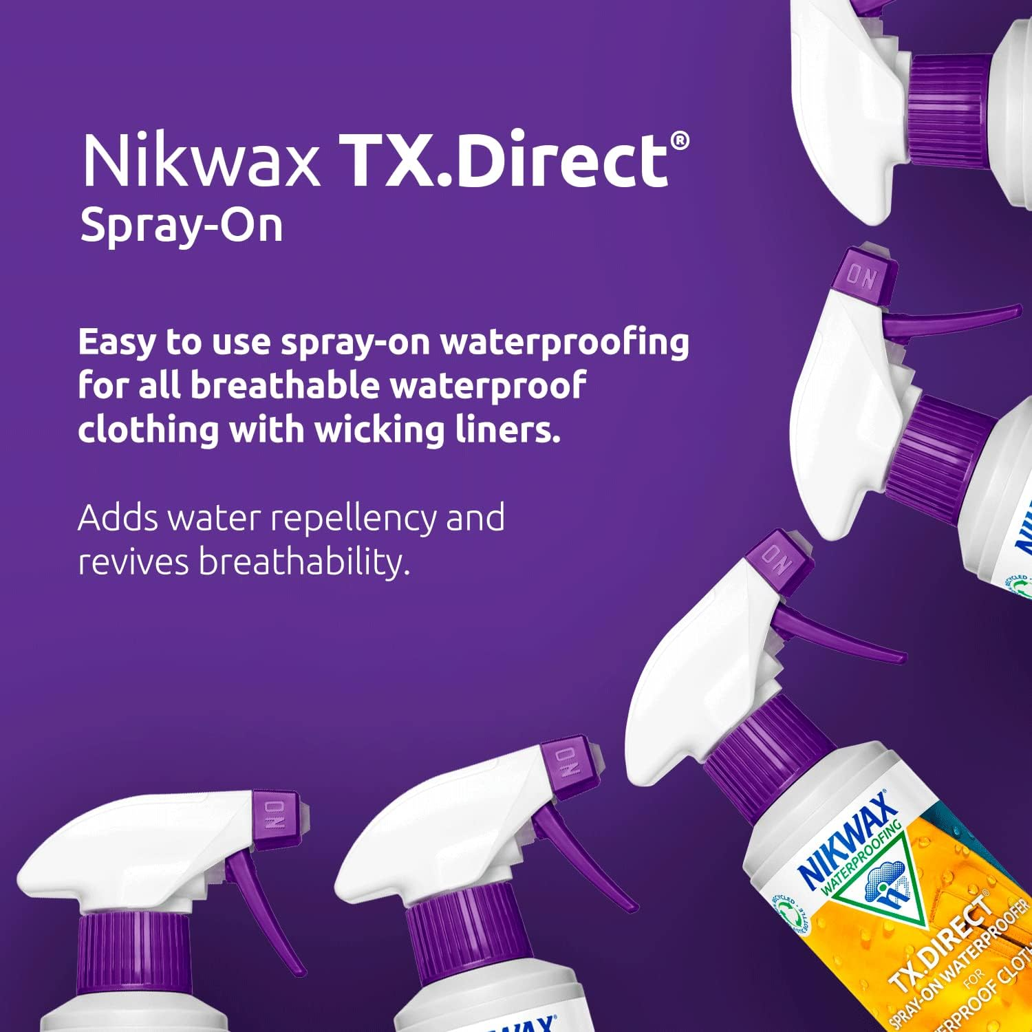 NIKWAX 575P01 Tx.Direct Spray-On, 5 LTR