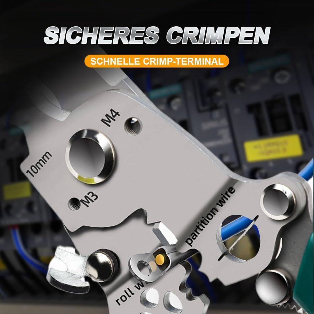 18 in 1 Foldable Wire Stripper, 2025 New Multifunctional Wire Stripper Pliers, Professional Wire Stripper Crimper Cable Cutter Pliers for Cutting and Pulling Wires Cable Scissors image number 1