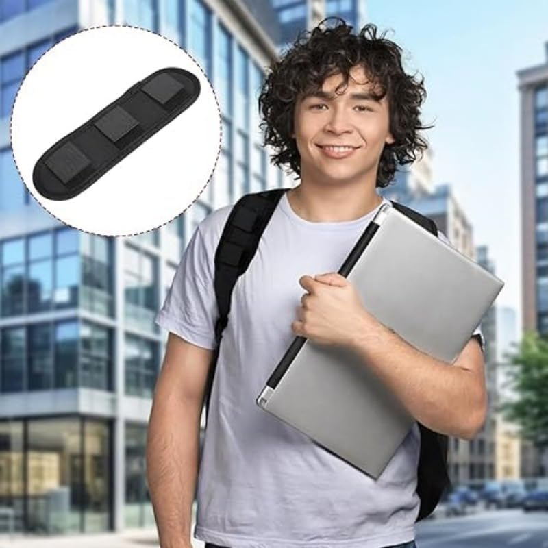 2Pcs Thick Cushioned Shoulder Pads, Anti-Slip Design and Breathable Mesh Pads for Shoulder Strap,Soft and Comfortable Detachable Tactical Vest Shoulder Pad Guitar image number 3