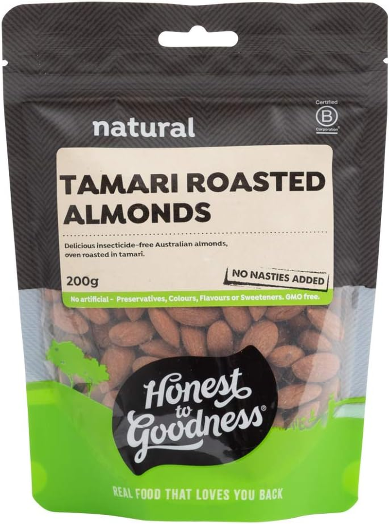Honest to Goodness, Tamari Roasted Almonds, 500 G - Indulge in Our Highly Sought-After Snack, Bursting with Flavor, an Irresistible Combination - Guilt Free. image number 5
