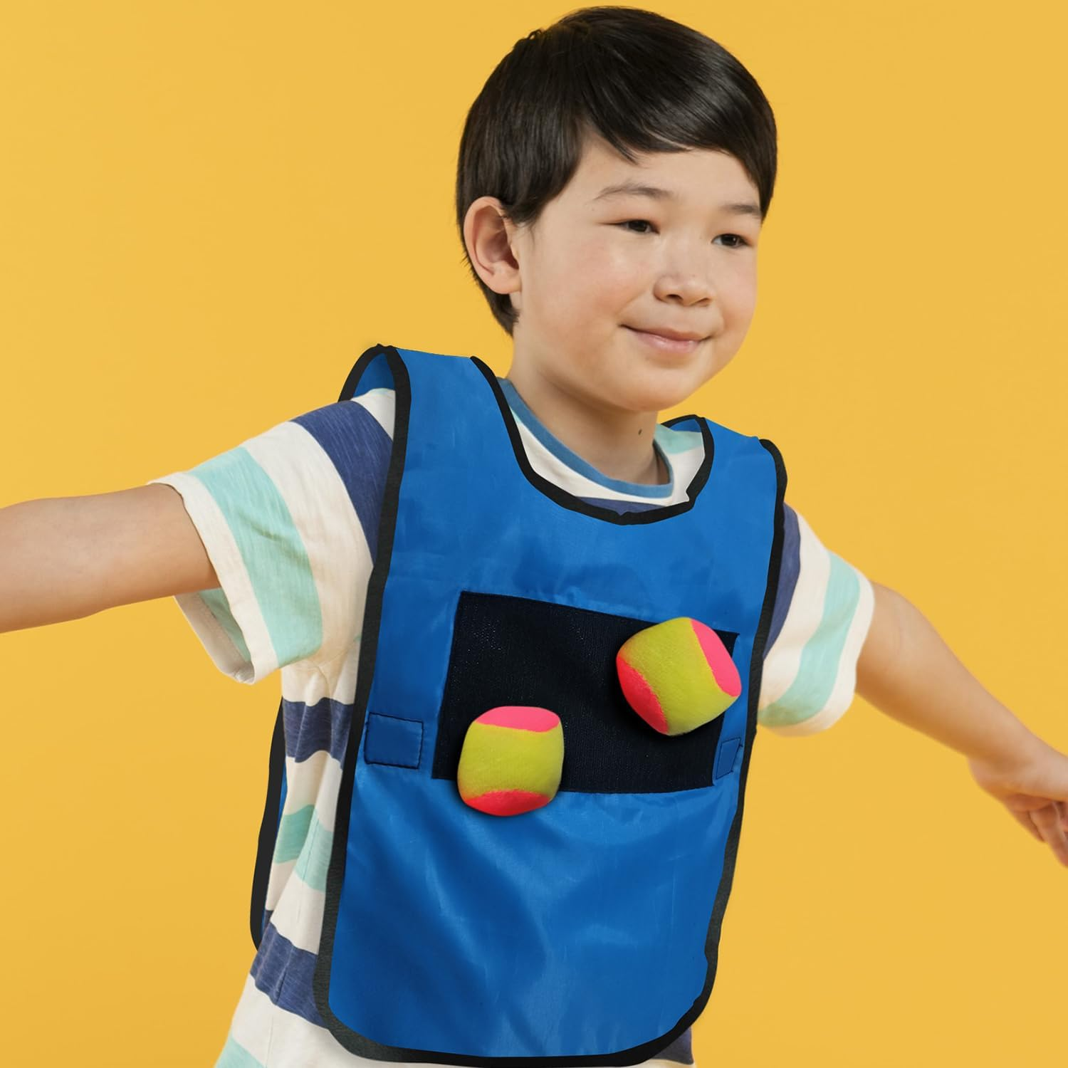 Mad Monkey 2000044 Velcro Catching Game Blue Red image number 4