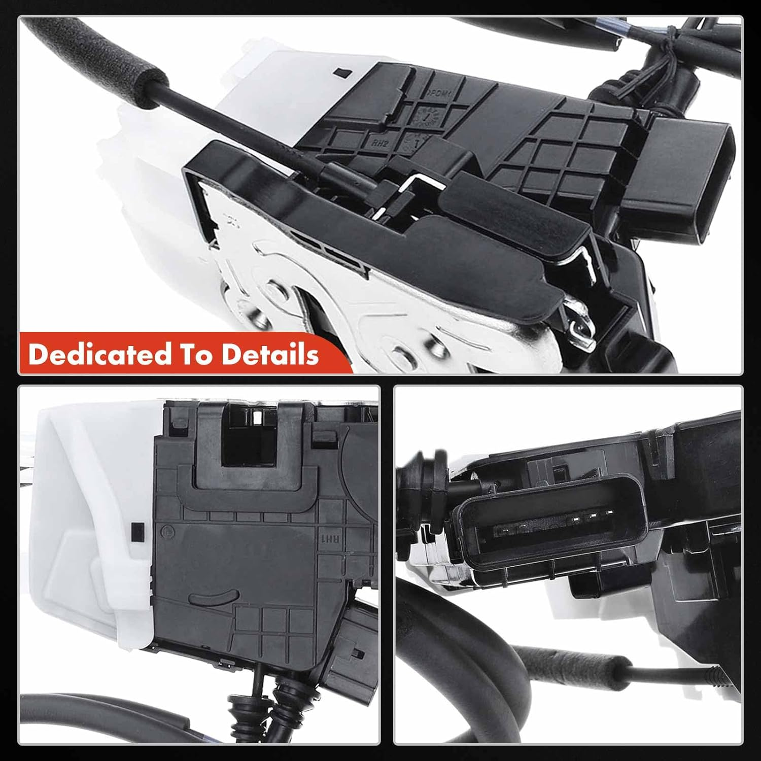A-Premium Door Latch Lock Actuator Compatible with Hyundai Vehicles - Tucson 2016-2018 1.6L, Tucson 2016-2020 2.0L, Tucson 2018-2020 2.4L, Sport Utility - Rear Right Passenger, Replace# 81420D3000 image number 1